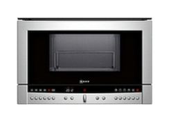 Neff C54R70N3GB Built-In Microwave with Grill, Stainless Steel